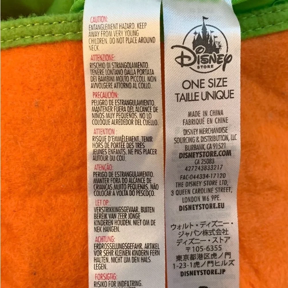 Disney Orange and Green Bag